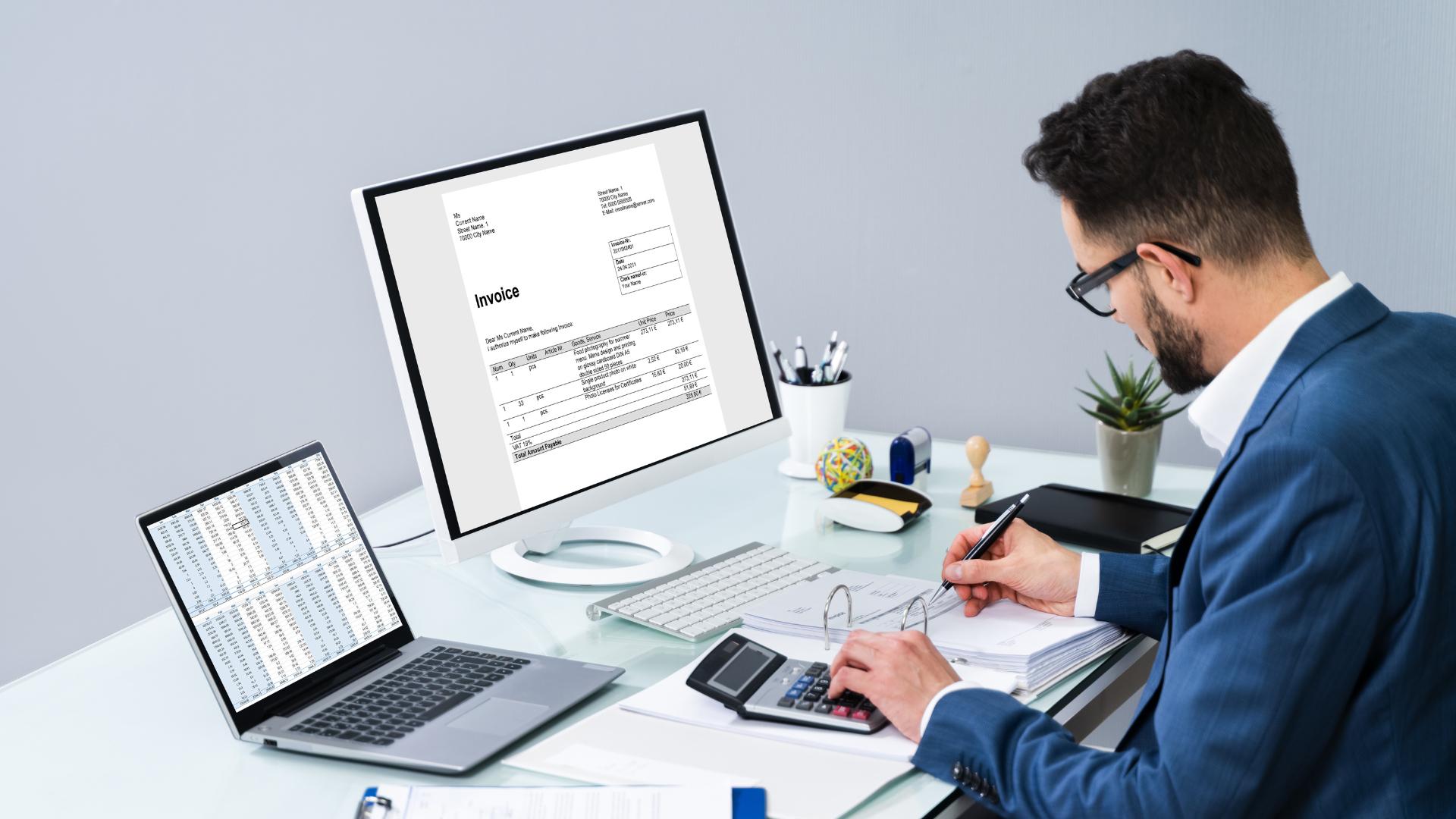 Detailed Financial Records Image